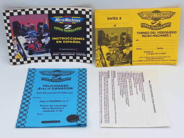 MicroMachines 2: Turbo Tournament - Spanisch